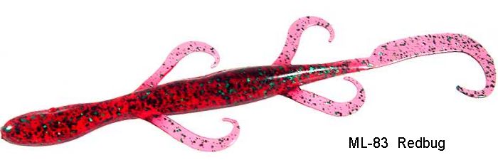 Plastic Lizard -Mega Lizard by Strikezone Lure Co.