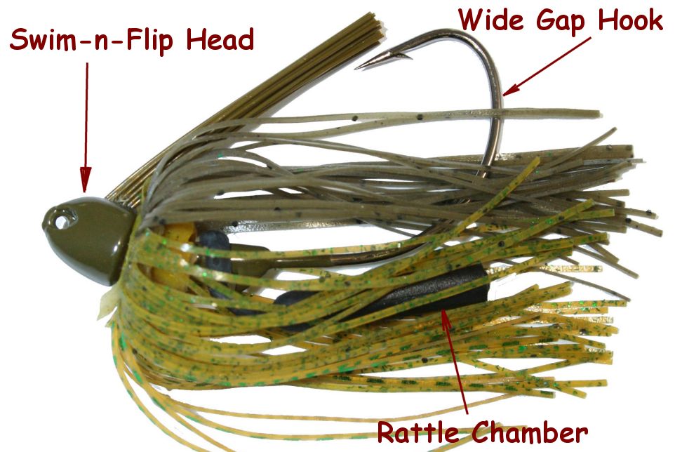 Swim & Flip Jig by Strikezone Lure Co.